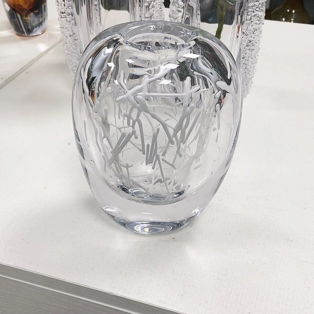 透色琉璃花瓶摆件花瓶