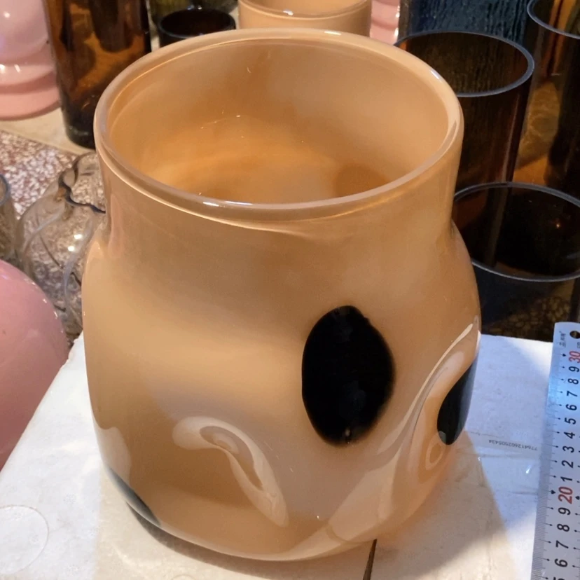 【闪购商品】波点花瓶玻璃器皿花瓶
