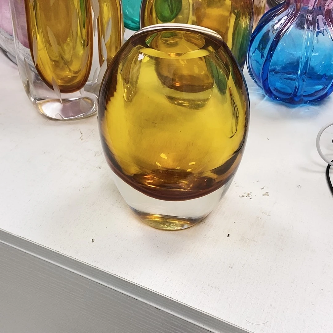 琥珀琉璃花瓶花瓶摆件家居18