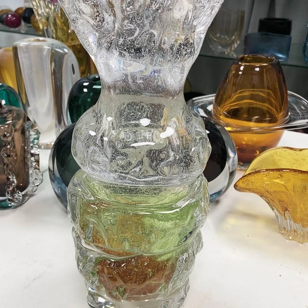 三色琉璃花瓶摆件家居设计风格32