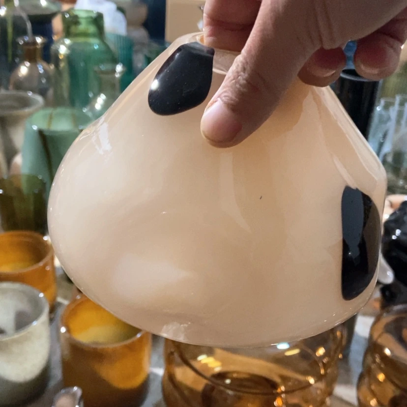 【闪购商品】波点花瓶高14家居