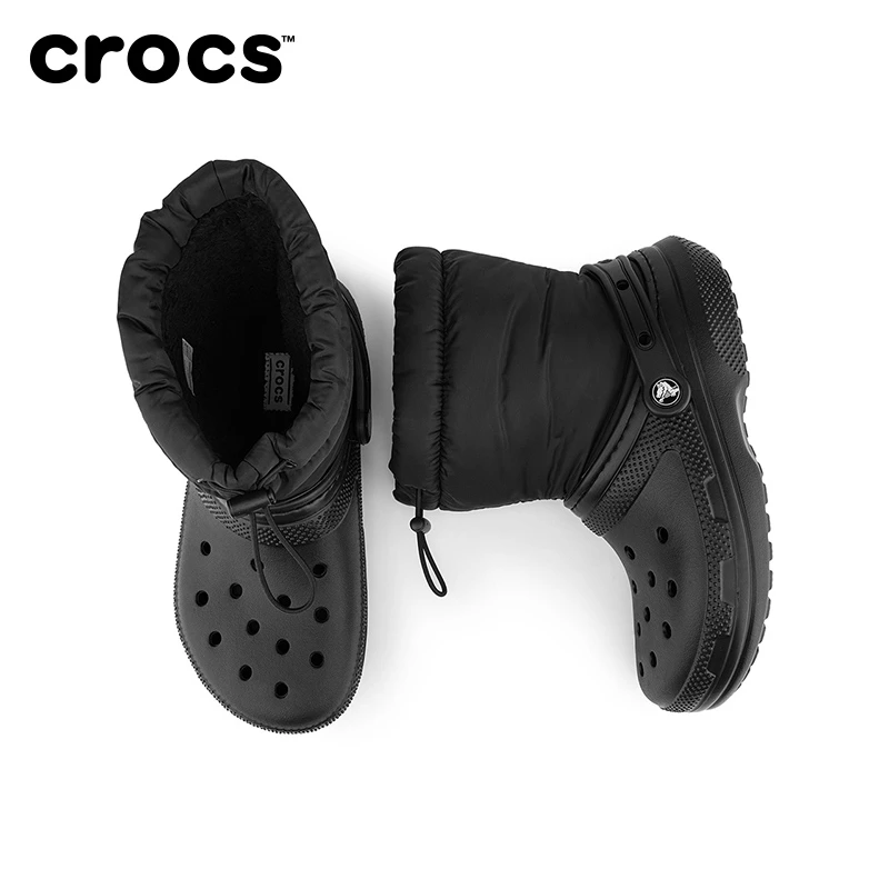 CROCS/卡骆驰【经典蓬蓬暖靴】男女靴保暖加绒休闲靴加厚|206630