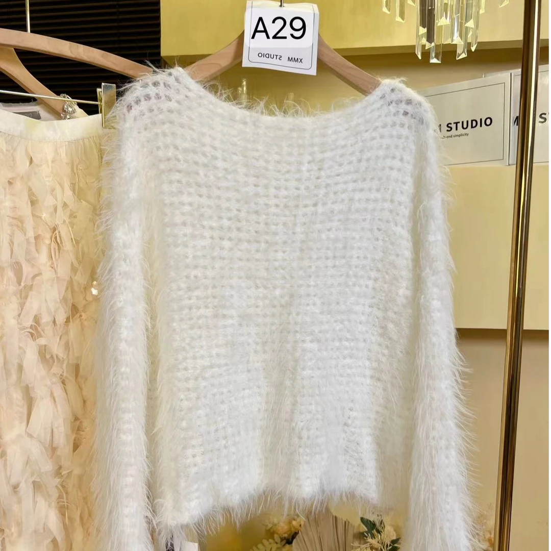 徐明明【A29】秋季宽松毛衣