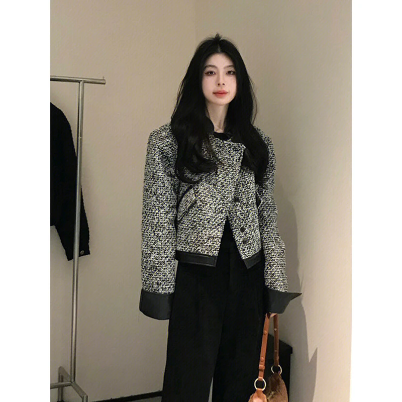 法式小香风外套女春秋冬季新款小个子名媛高级感气质百搭名媛上衣
