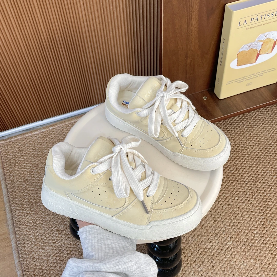 飞跃小众配色德训鞋子女2025秋冬季新款学生百搭韩版复古板鞋女