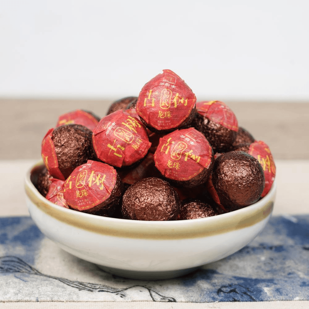 茶爵士 易武古树龙珠 熟茶8g/颗  60g