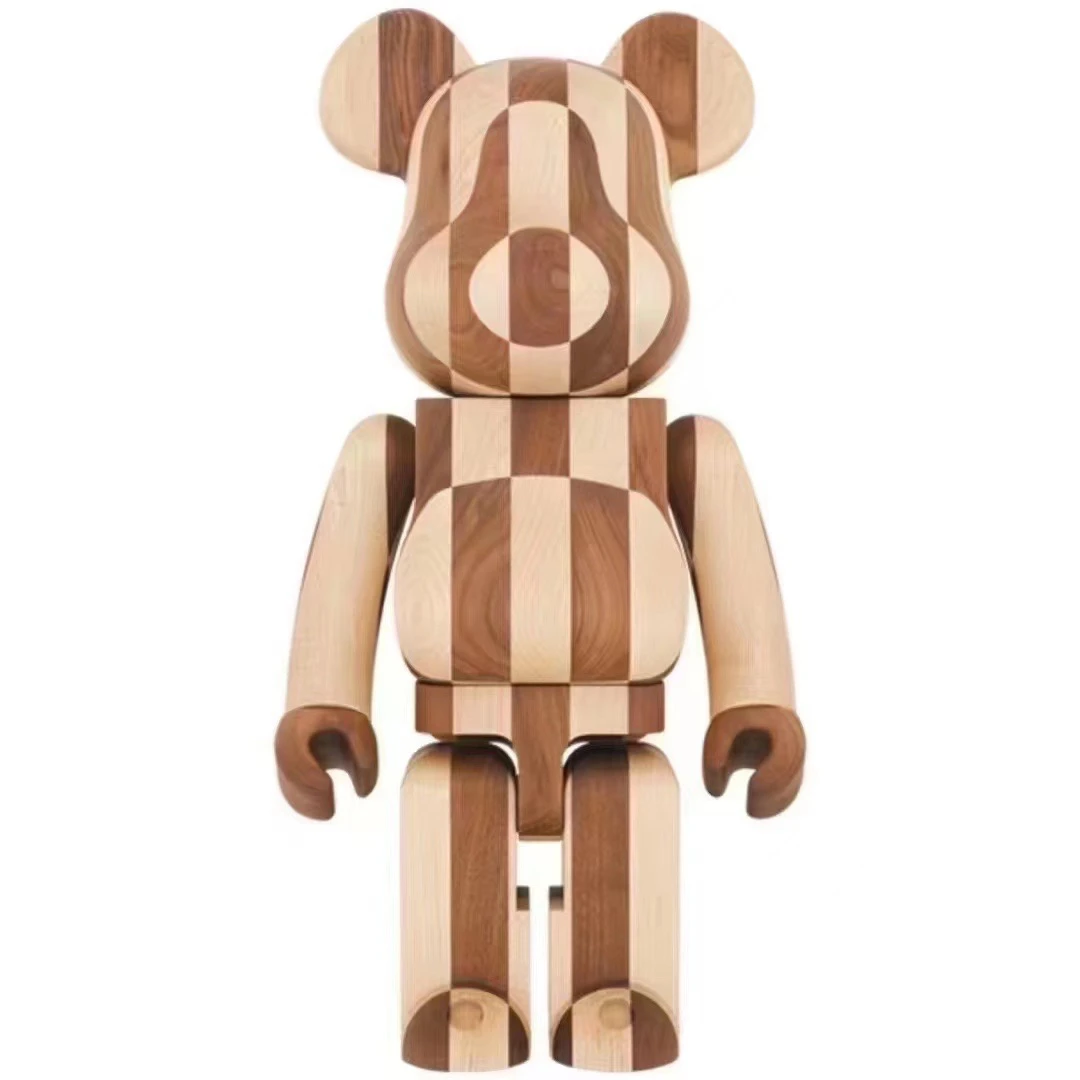 Bearbrick 积木熊 木头1000%