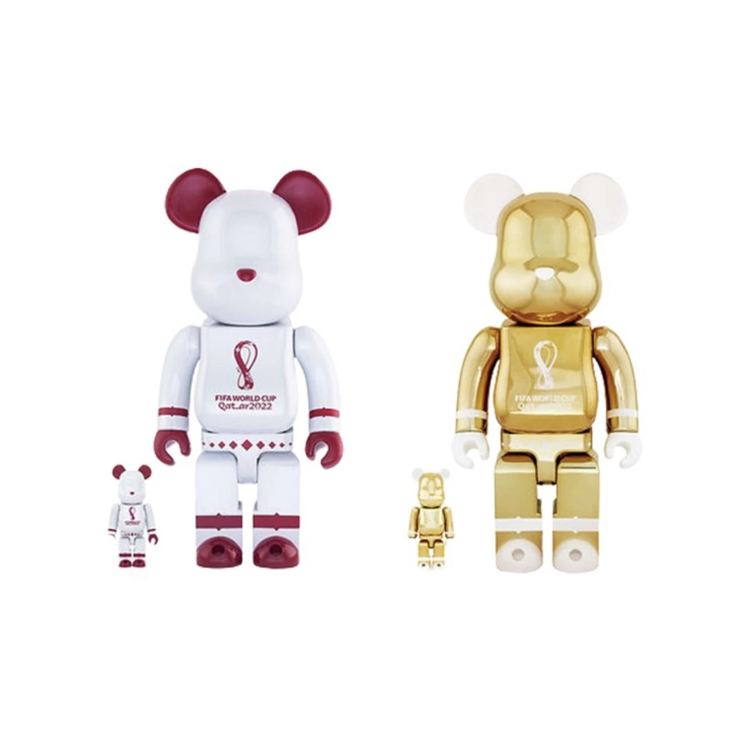 Bearbrick 积木熊 世界杯 400%+100%/1000%
