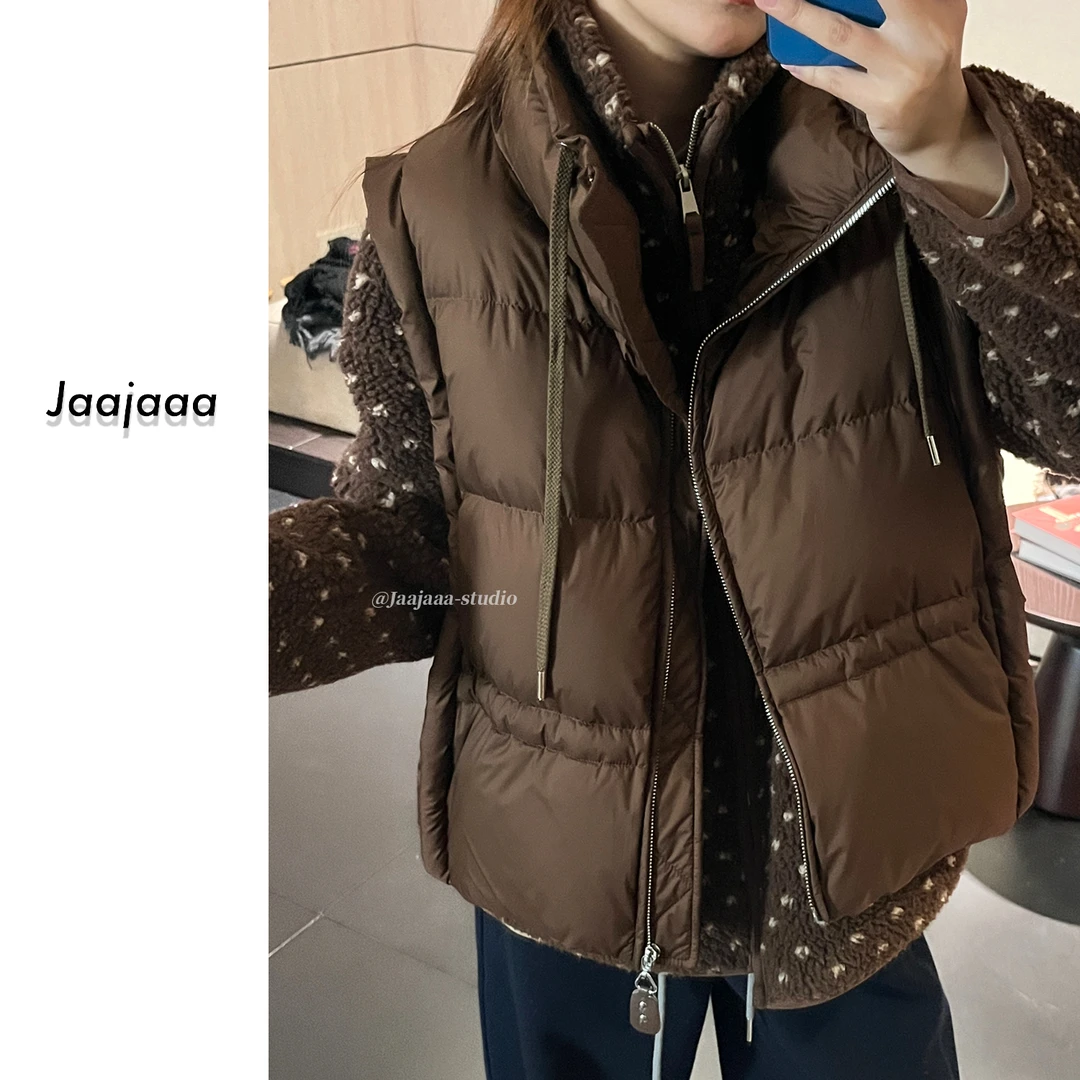 Jaajaaa南极往事  马甲冬季保暖无袖外穿背心/HXAA