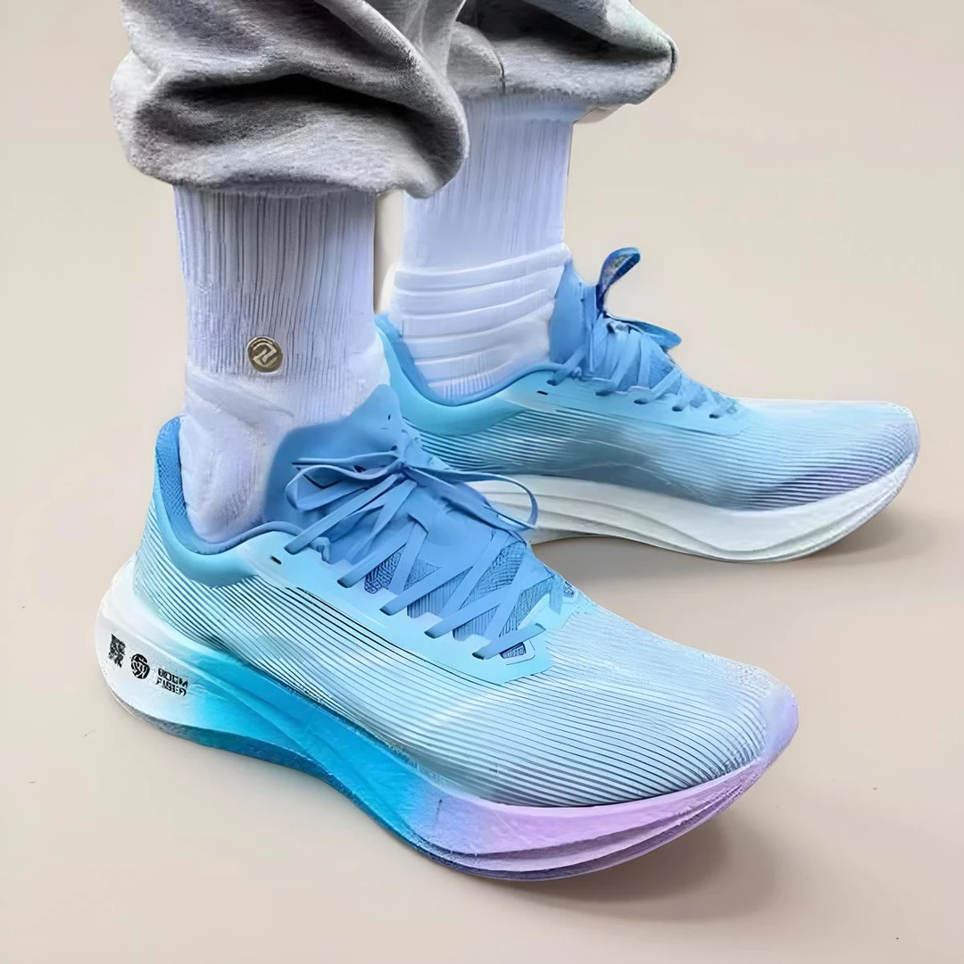 李宁龘膜跑步鞋儿童款碳板减震训练竞速比赛田径运动超轻跑鞋7pro