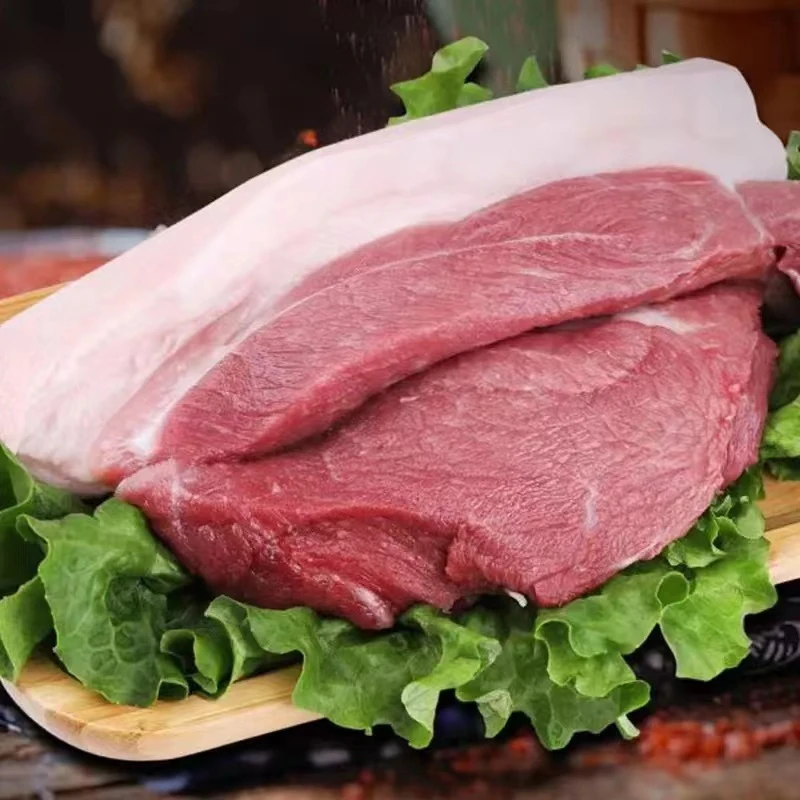 正宗黒毛土猪肉陕北农家黑猪肉6斤（2斤后腿肉+2斤五花肉+2斤排骨)