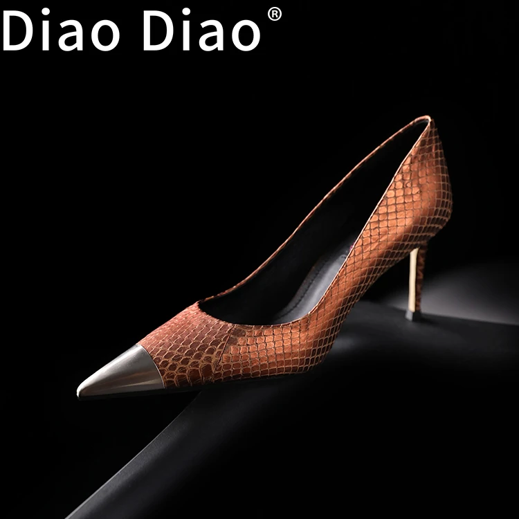 高跟单鞋气质时尚百搭性感细跟尖头浅口跟鞋欧美法式名媛细高跟