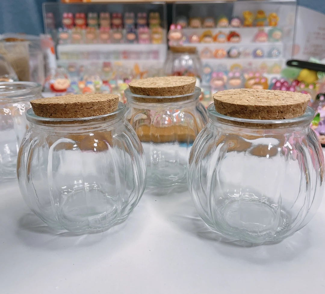 万圣夜南瓜玻璃罐罐