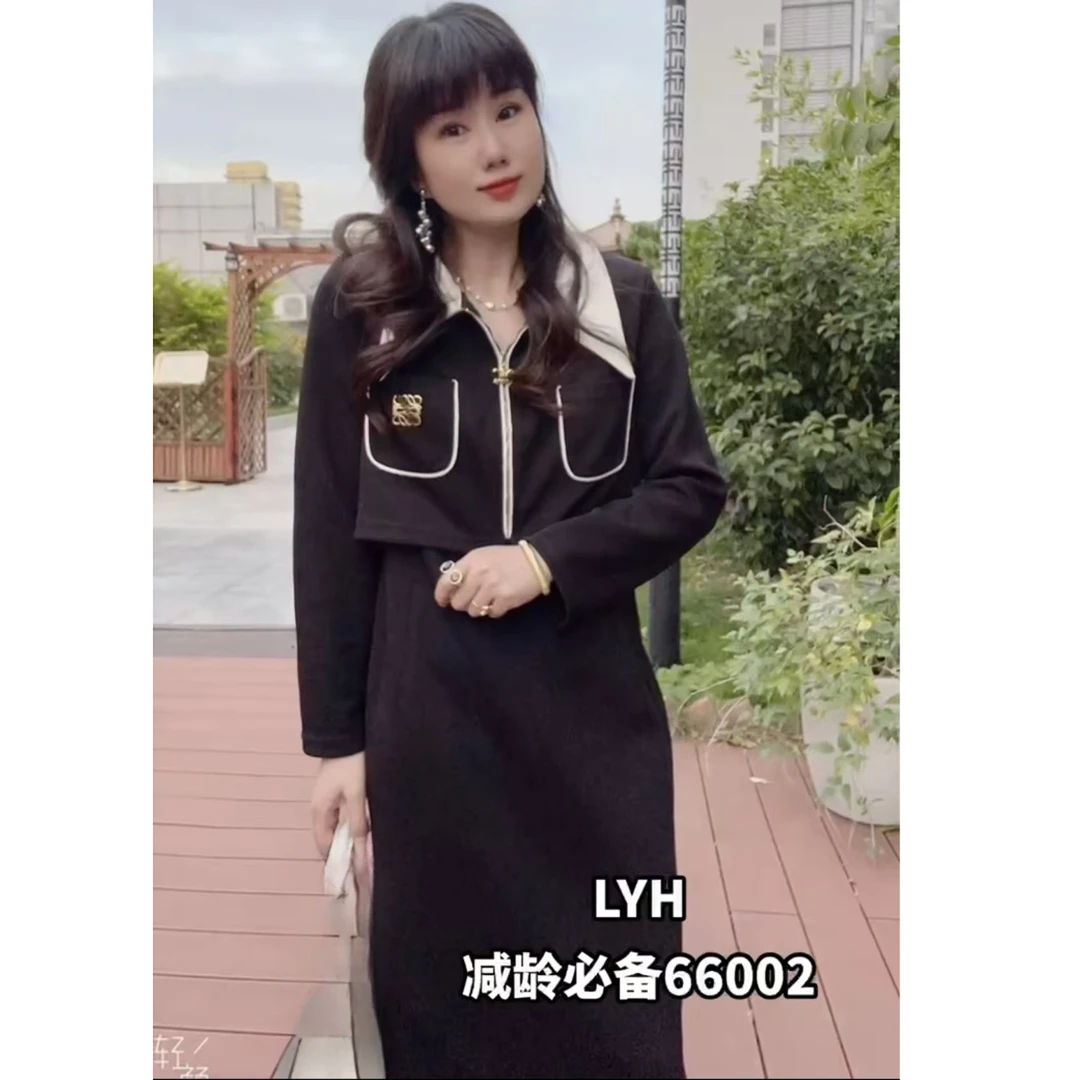 66002小香款连衣裙