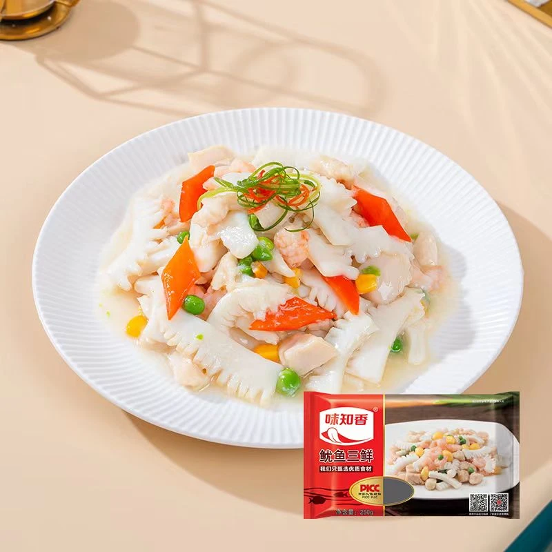 味知香[满50元包邮]-鱿鱼三鲜250g-大厨美味老少皆宜