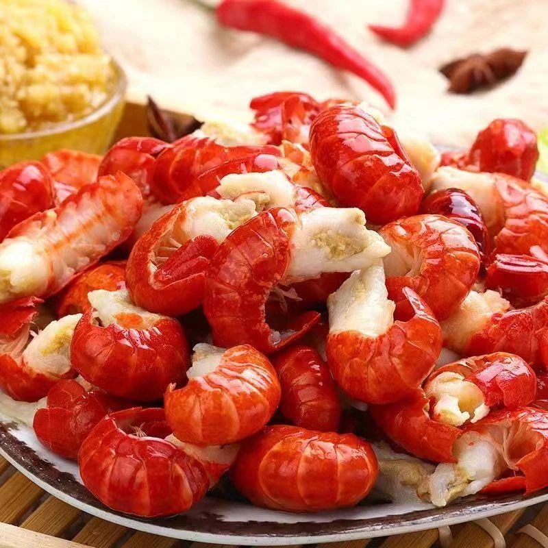 新鲜现剥无冰龙虾尾，顺丰发货