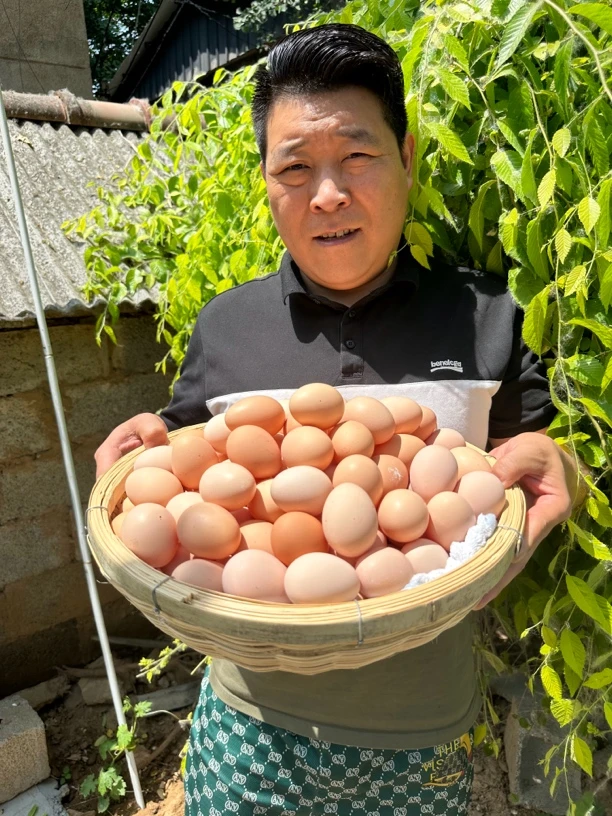邳州本地遛哒土鸡蛋