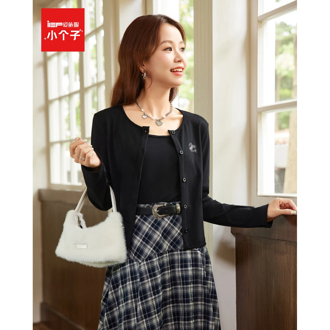IEF/爱依服2025秋季新款两件套韩版洋气休闲装时尚穿搭两件套