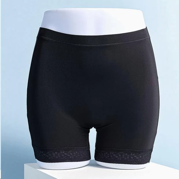 IEF/爱依服安全裤夏季女生防走光蕾丝边设计无痕舒适透气款打底裤