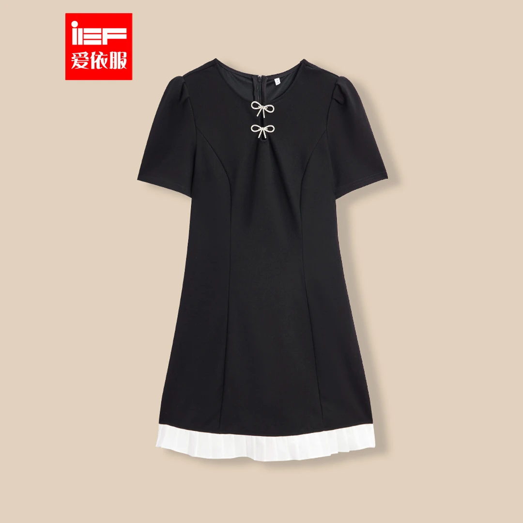 IEF/爱依服2024新款夏季梭织连衣裙5628A-N0053-