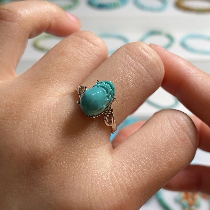 【闪购商品】绿松石。银S925镶嵌