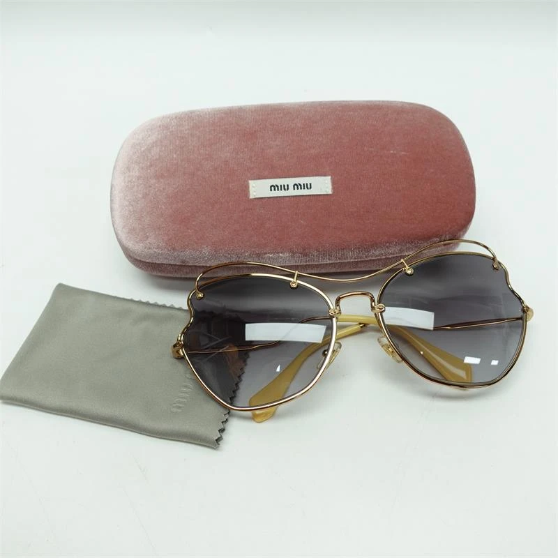 99新 MIU MIU/缪缪  常规 拼色 树脂 眼镜/T_ZY0000226251