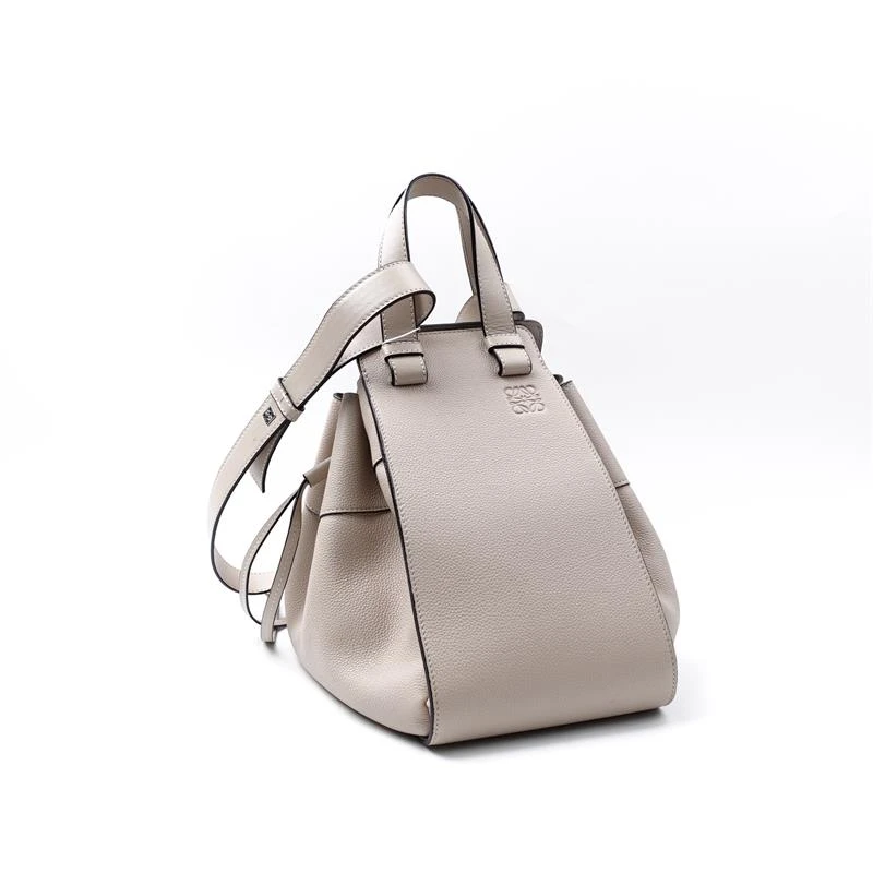 95新 LOEWE/罗意威 吊床米白色手提单肩包H_ZY0000373491