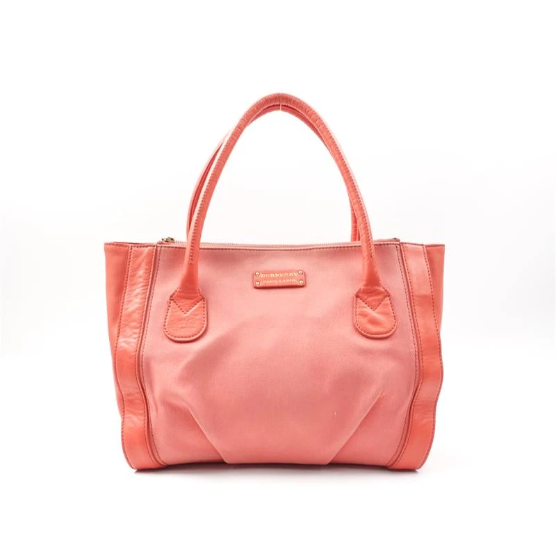 95新 / 巴宝莉西瓜红手提包/H_ZY0000367441