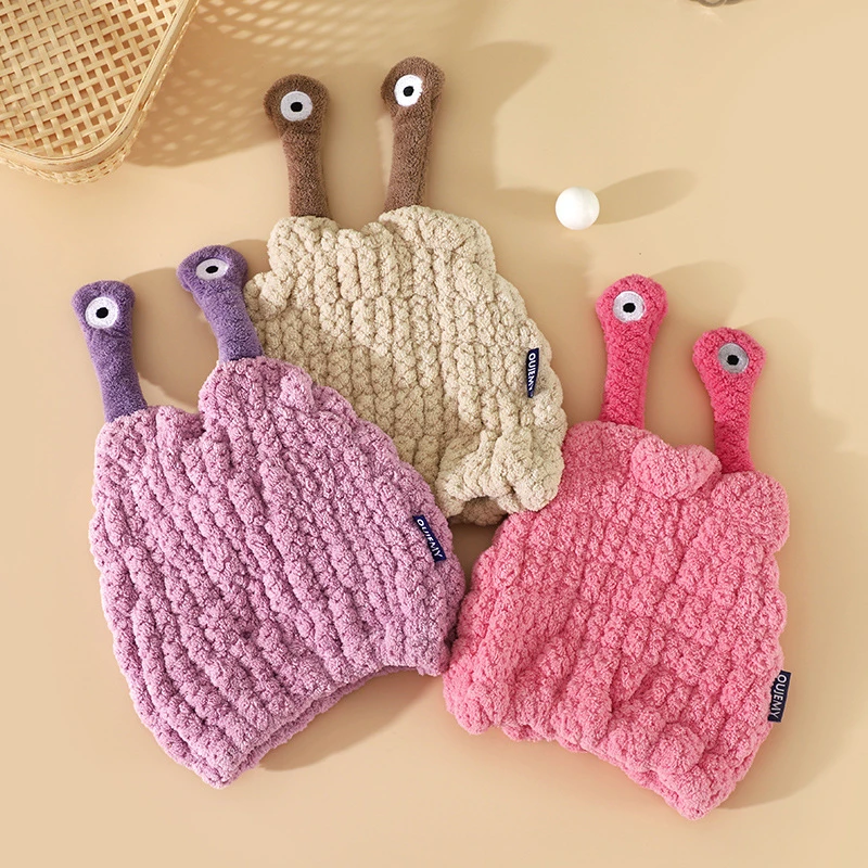 儿童干发帽男女童吸水速干可宝2023新款洗包头巾擦头发加厚yw