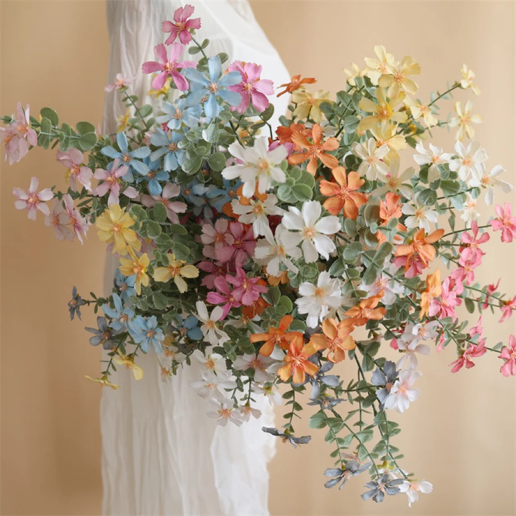 花小闹【田园小野花】混色装田园小野花仿真花家居摆件花艺假花软装