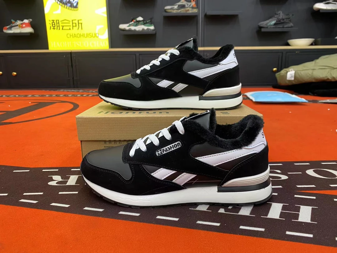 【兴阳】919【加绒】冬季新款男女款时尚百搭休闲舒适运动鞋轻便跑步