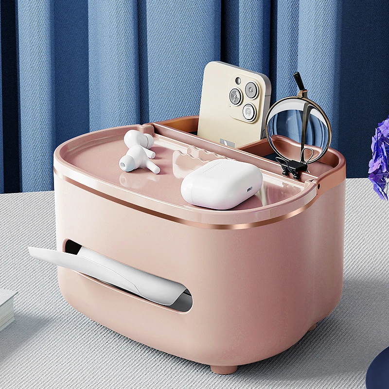 【推荐款】纸巾盒抽纸盒家用客厅餐厅茶几简约多功能遥控器收纳盒