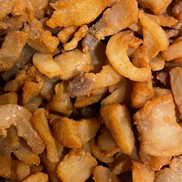 谭爹爹猪油渣-新鲜五花做的