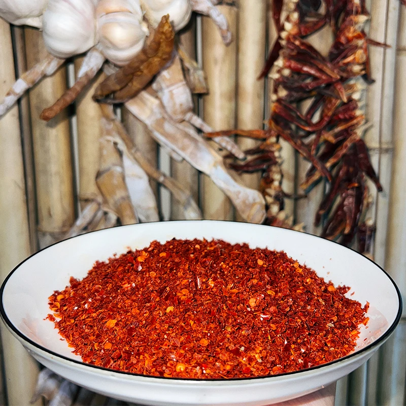 谭爹爹攸县本地农产品辣椒灰搭配腊味一起炒