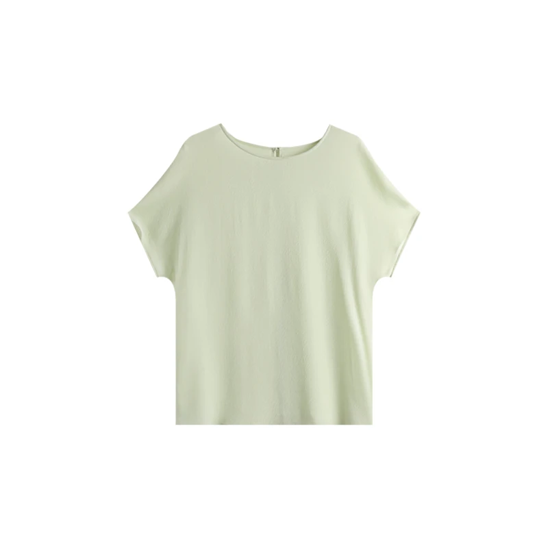 双面顺纡新款桑蚕丝衬衫YJHY-622384