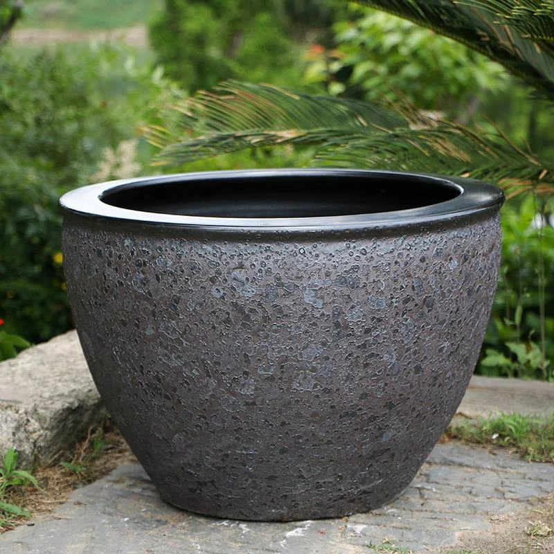 景德镇陶瓷鱼缸养金鱼缸乌龟缸睡莲盆碗莲缸荷花缸特大号客厅鱼缸