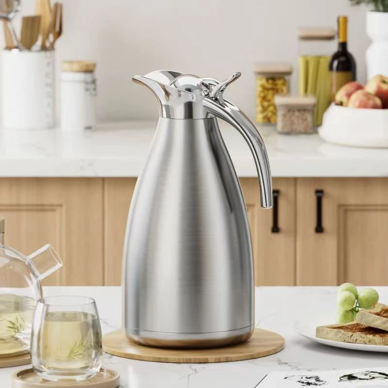 不锈钢2.0L保温壶家用暖水壶宿舍学生壶大容量保温水壶
