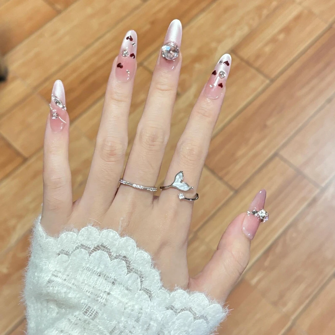 【心动降临】新美甲穿戴甲片2025新款高级感秋冬手工穿戴甲推荐甲片