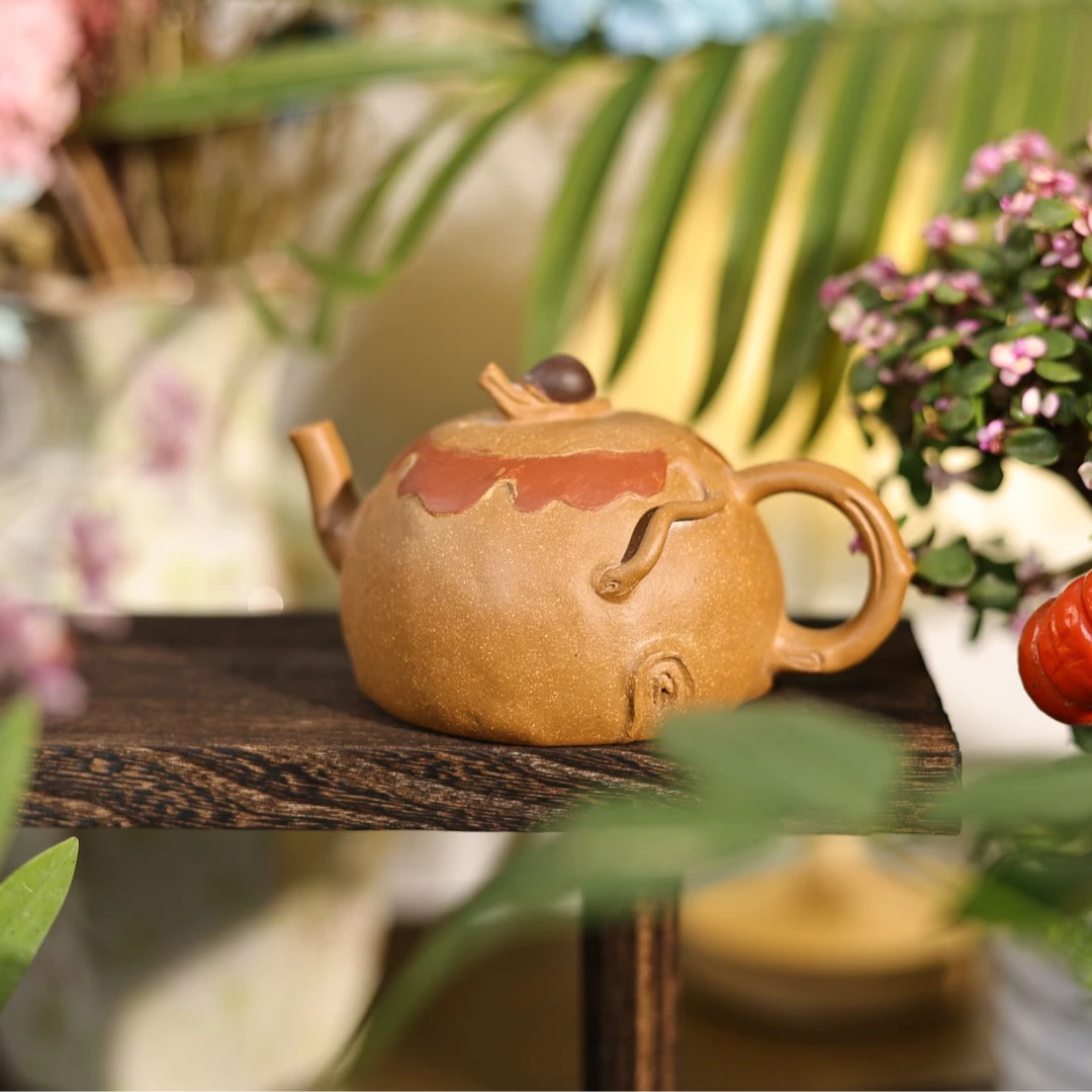 （十八自产自销）段泥小蜗牛壶150cc