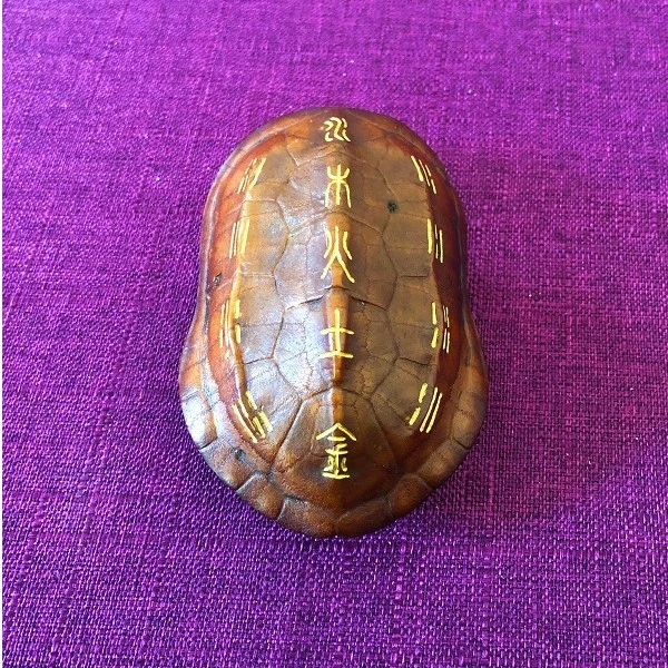 装饰草龟壳富甲天下文玩龟甲天然真龟壳手把件车挂件圆形挂饰摆件