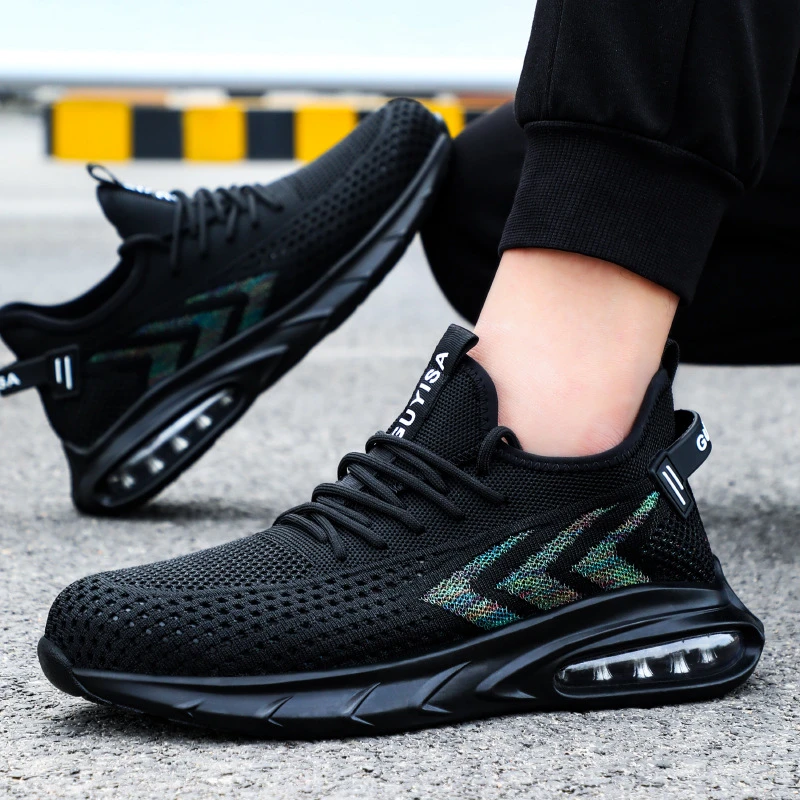 夏季劳保鞋男款防砸防刺穿透气舒适柔软轻便工作鞋安全鞋工厂发货