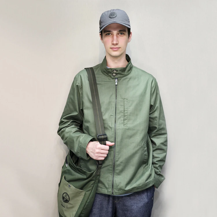 东极格East Pole男装立领休闲通勤绅士夹克外套3146