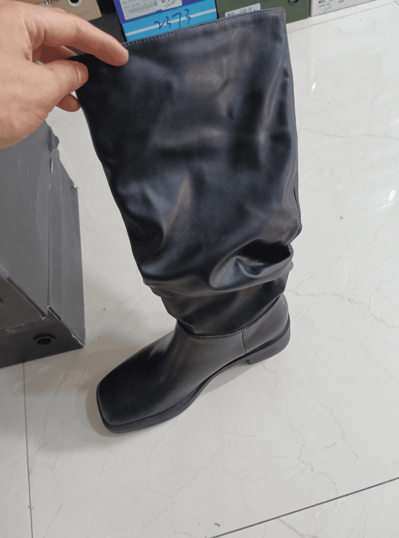 新款0848时尚高端马丁长靴女