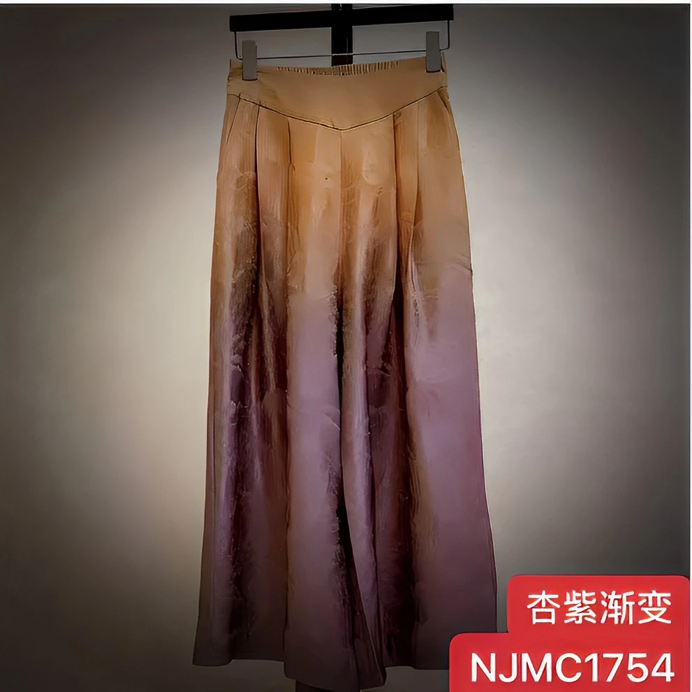 娜家渐变新中式裤子NJMC（1754）渐变色新中式时尚