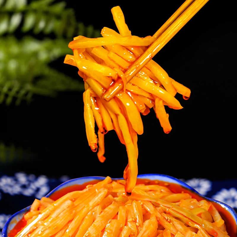 红油酸笋螺蛳粉桂林米粉广西红油笋丝调味炒菜下饭泡菜脆嫩酸辣