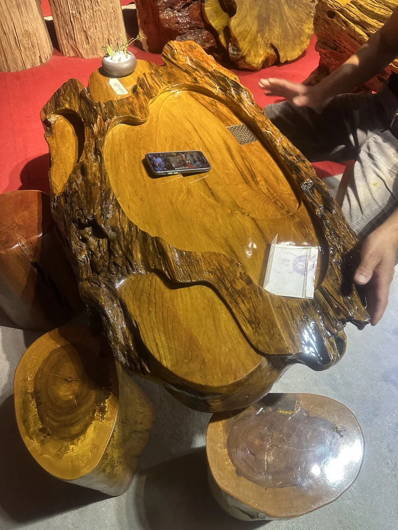 根雕茶几茶盘家居用品全实木无拼接手工制作根雕茶台