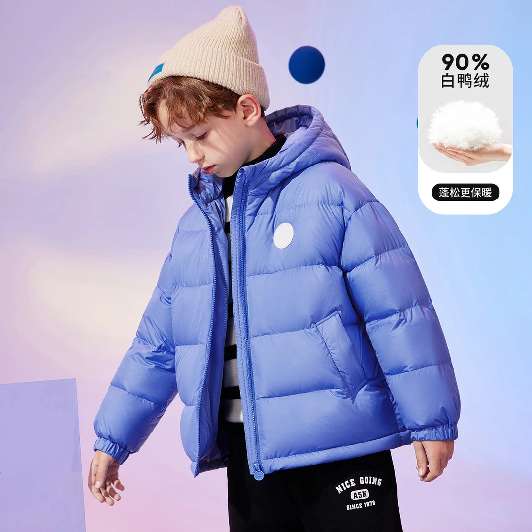 儿童2024秋冬保暖轻薄羽绒面包羽绒服JZJP03018M zb