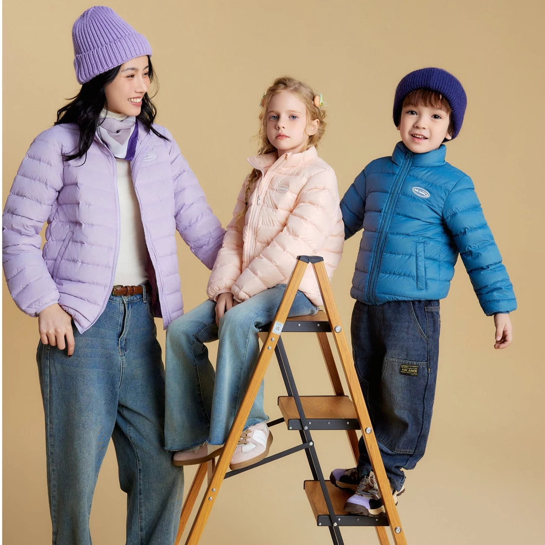 【萌娃冬装】ASK儿童羽绒外套保暖休闲轻薄羽绒服JZJP15595F