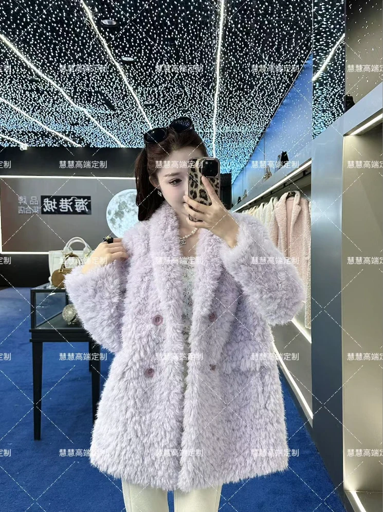 【慧慧】2024新款时尚百搭原创设计师新款 轻奢外套SR863