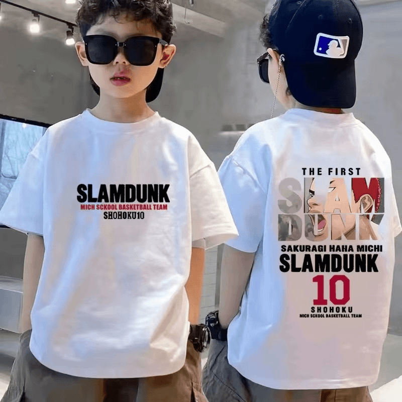 405458《白》小涵家玲姐优选韩版儿童休闲舒适时尚洋气日常短袖